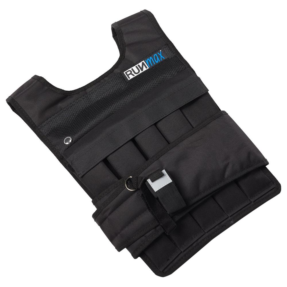 RUNmax RUNFast RUNmax 12Lbs-140Lbs Weighted Vest Without Shoulder Pads, 60 lb