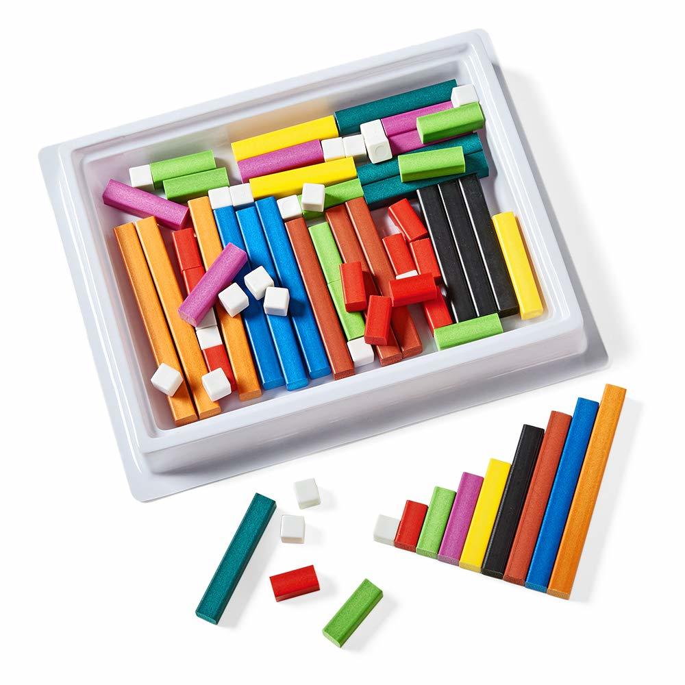 hand2mind Plastic Cuisenaire Rods Introductory Set, Math Manipulatives ...