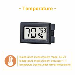 2In1 Thermometer Hygrometer Mini LCD Digital Temperature