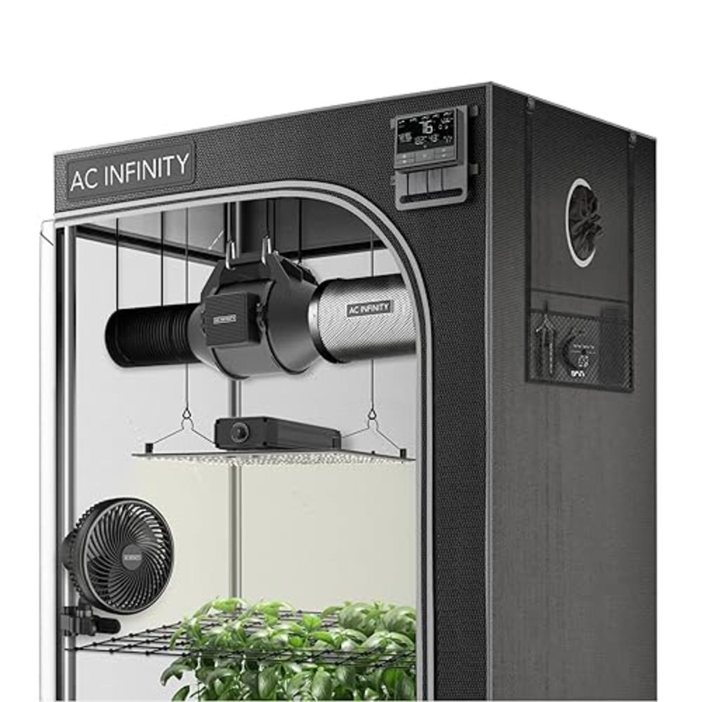 AC Infinity Advance Grow System 2x2, 1-Plant Kit, WiFi-Integrated Grow Tent Kit, Automate Ventilation, Circulation, Schedule Ful