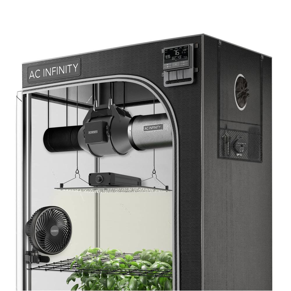 AC Infinity Advance Grow System 2x2, 1-Plant Kit, WiFi-Integrated Grow Tent Kit, Automate Ventilation, Circulation, Schedule Ful