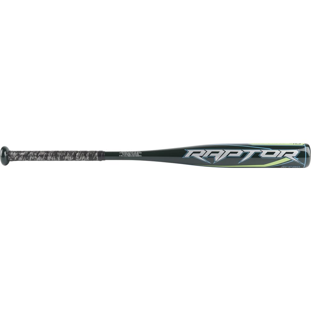 Rawlings Raptor USA Baseball Bat | -10 | 1 Pc. Aluminum | Dark Green | 26 inch