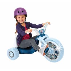 Disney Frozen Frozen 2 Fly Wheels 15" Cruiser Ride-On with 3 Position Adjustable Seat, Ages 3-7 Blue