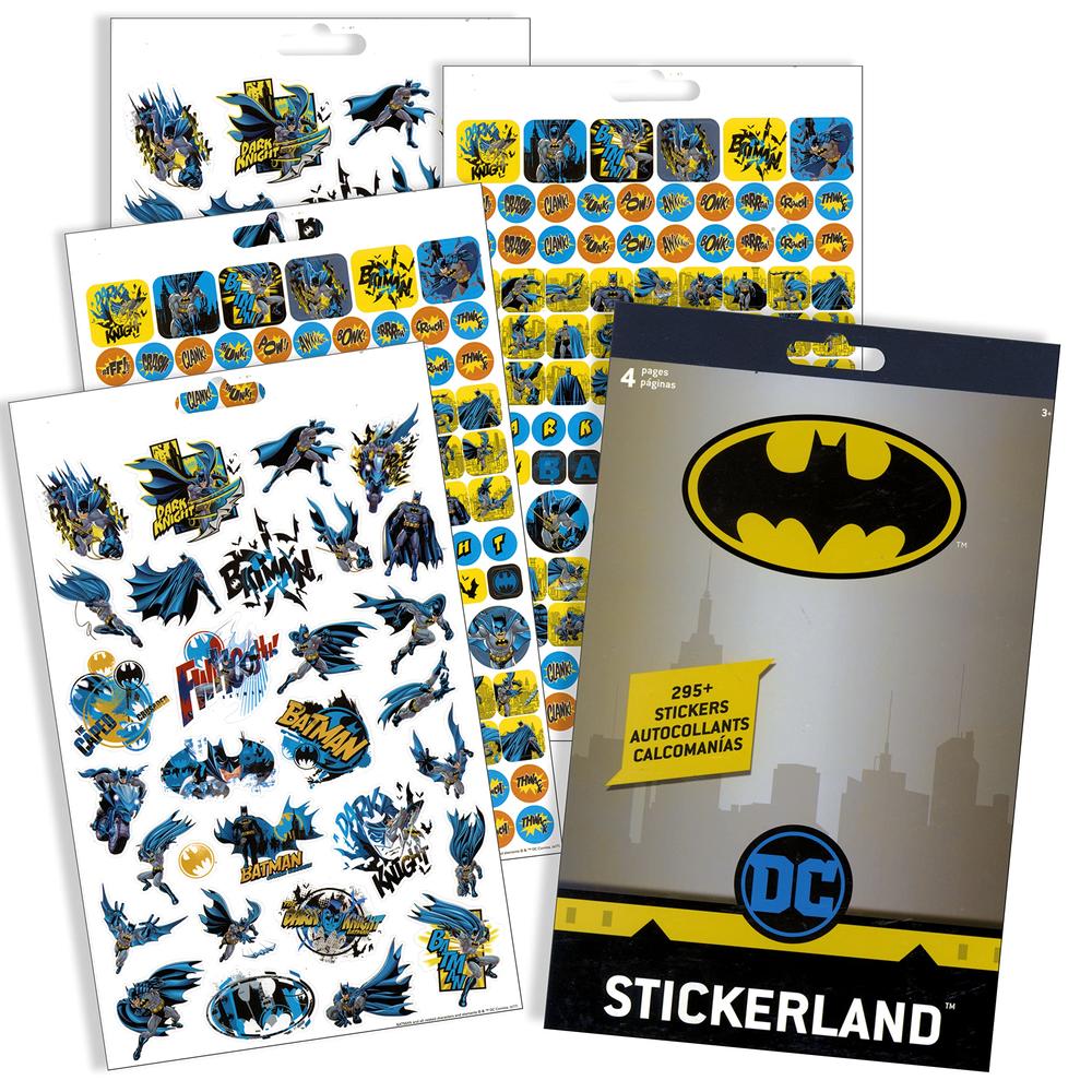 Disney Batman Stickers Activity Set - Bundle Includes Batman Sticker ...