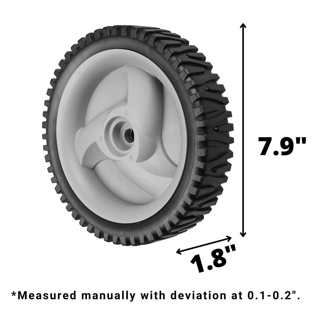 ranwin 583719501 Front Drive Wheels Fit for Craftsman Mower - Front Drive Tires Wheels Fit for Craftsman & HU Front Wheel Drive Self Pr