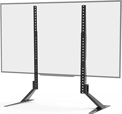 WALI Universal TV Stand, TV Legs for Most 27 to 85 inch LCD Flat Screen TV, Mounting Holes up to 1000 by 800mm, 27 to 85 inch (T