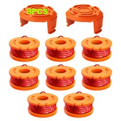 YWTESCH 10 Pack Trimmer Spool Line for Worx,(WA0010)Replacement Trimmer Spool Line for Worx,Trimmer Line Refills 0.065 inch for Worx,Sui