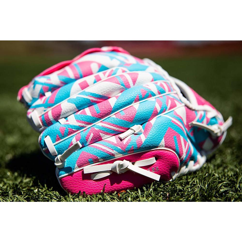 Rawlings | Remix T-Ball & Youth Baseball/Softball Glove | Sizes 9" - 10.5",Pink