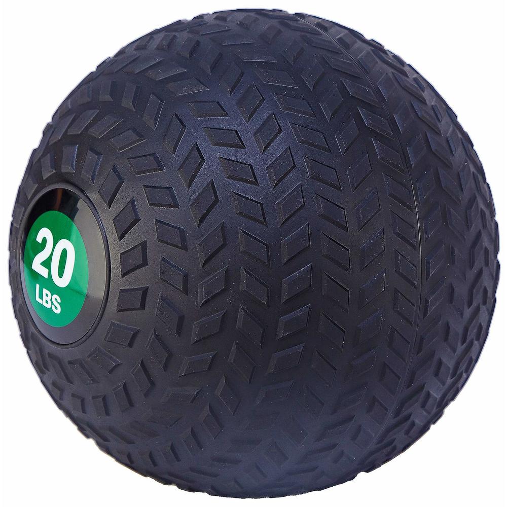 BalanceFrom Workout Exercise Fitness Weighted Slam Ball, 20 lbs