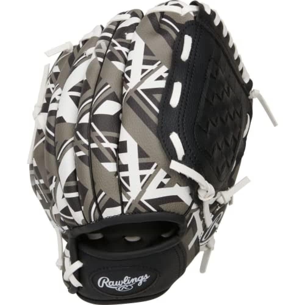 Rawlings Remix Glove Series | T-Ball & Youth Baseball Gloves | Right Hand Throw | 9" | Black