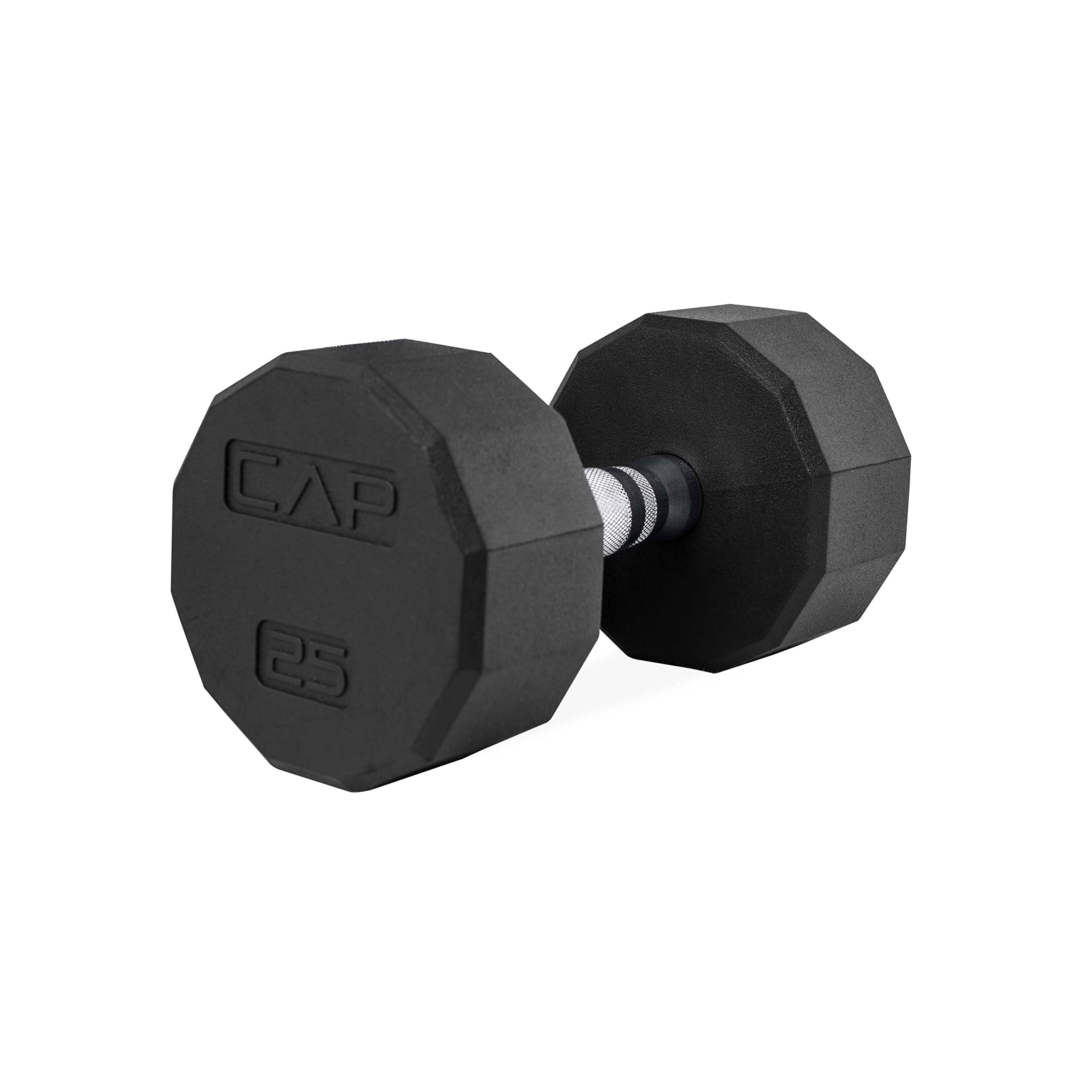Rubber Coated Hex Dumbbell Cap Barbell 65 Lb Dumbbell Cap Barbell