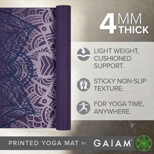 Gaiam Essentials 10mm Thick Yoga Mat Green | Australia