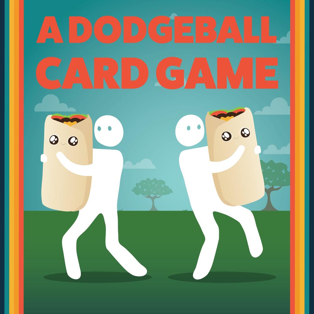 Exploding Kittens LLC Throw Throw Burrito by Exploding Kittens: Extreme Outdoor Edition - A Dodgeball card game - Family-Friendly Party card games for