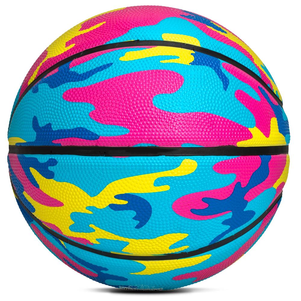 AND1 Ultra Grip Basketball: Official Regulation Size 7 (29.5 inches) Rubber- Deep Channel Construction Streetball, Made for Indo