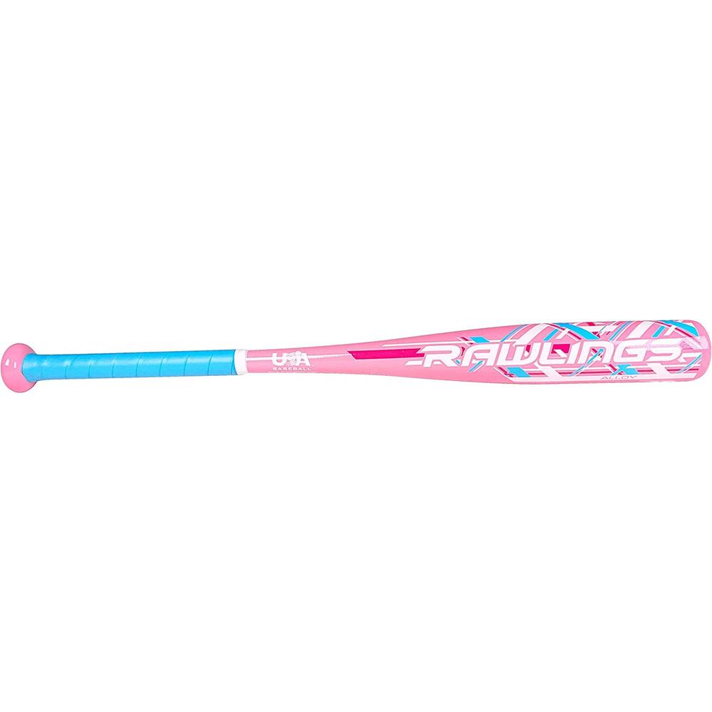 Rawlings Remix T-Ball Bat | USA Baseball | -12 | 1 Pc. Aluminum | 2 1/4 Barrel | Pink | 24 inch