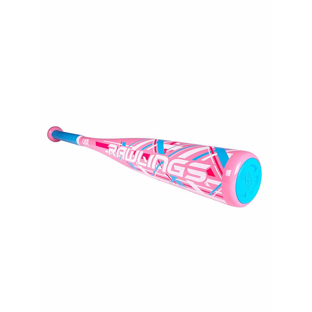 Rawlings Remix T-Ball Bat | USA Baseball | -12 | 1 Pc. Aluminum | 2 1/4 Barrel | Pink | 24 inch