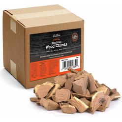Camerons All Natural Oak Wood Chunks for Smoking Meat - 840 Cu. In. Box, Approx 10 Pounds - Kiln Dried Large Cut BBQ Wood Chips 