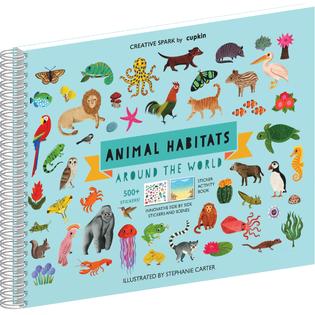 Libro De Actividades Con Stickers Inflables Pet Place - ¡Diversión Con Mascotas, Colorear Y Pegar!