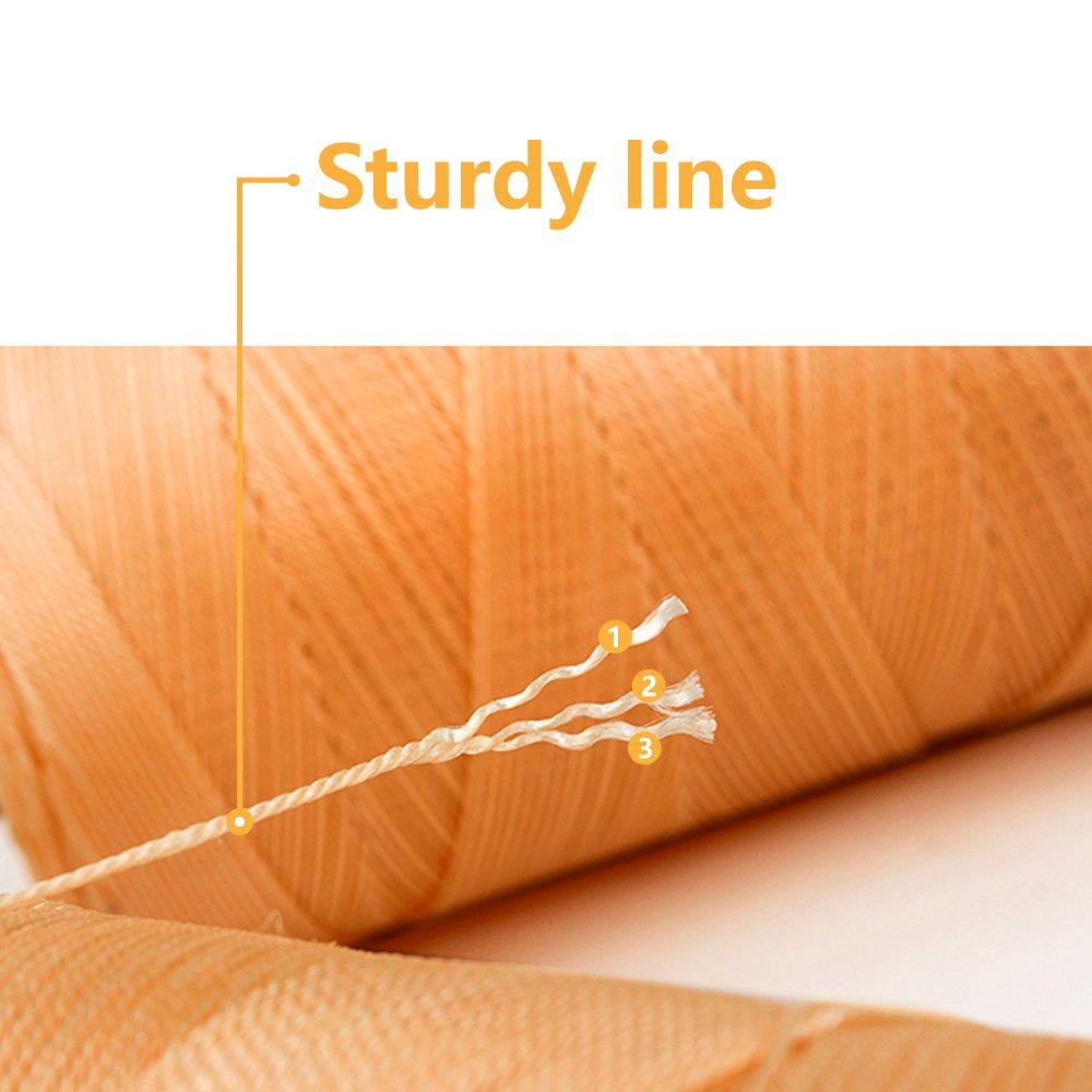 Stringed Handles Mint's Colorful Life Kite String Handle- 300ft Line for Each Spool (2 Pack)