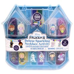 Tara Toy - Frozen 2 Deluxe Sparkling Necklace Activity Kit (Disney): Design Your Own Disney-Inspired Jewelry with This Beads Kit