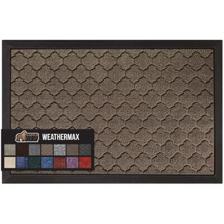 Gorilla Grip Waterproof All-Season WeatherMax Doormat, 72x24 Runner,  Durable Natural Rubber, Stain and Fade Resistant