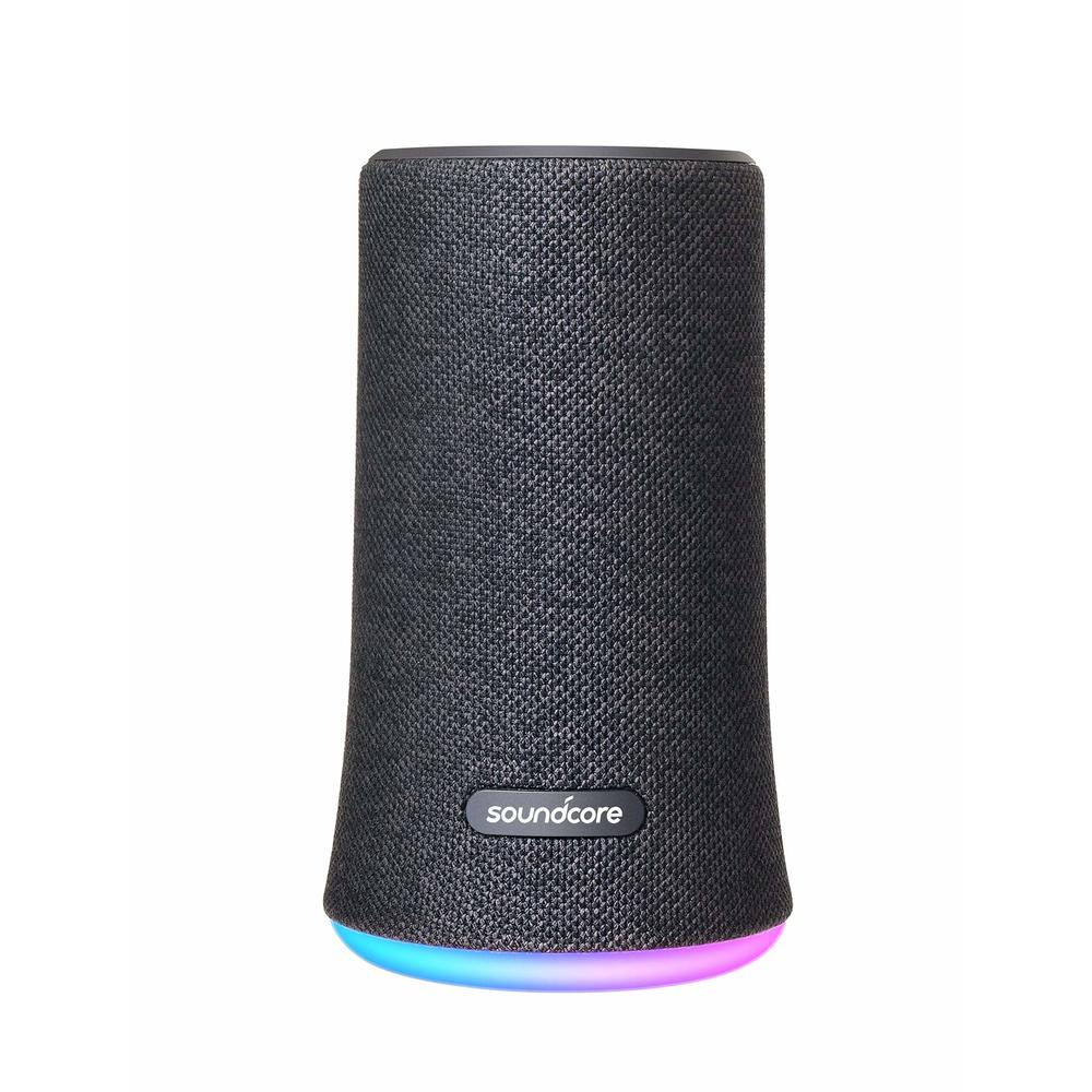 Soundcore Flare Wireless Speaker by Anker, Waterproof Party Speaker with 360° Sound, Enhanced Bass & Ambient LED Light, IP67 Wat
