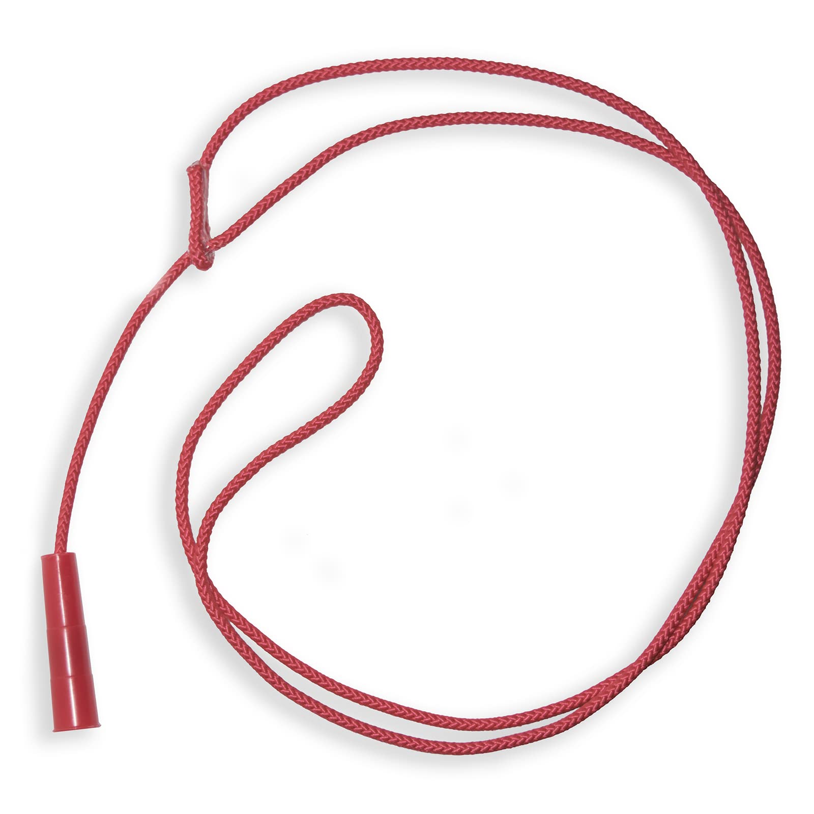 Western Stage Props Children's Cowboy Kiddie Trick Rope Lasso Pre-Tied, Ages 4-10, Red