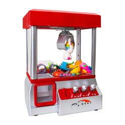 Bundaloo Claw Machine Arcade Game with Sound, Cool Fun Mini Candy Grabber Prize Dispenser Vending Toy for Kids, Boys & Girls (Th
