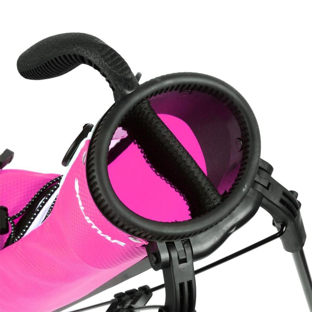 Orlimar Pitch 'n Putt Golf Lightweight Stand Carry Golf Club Bag for Women, Rose Pink