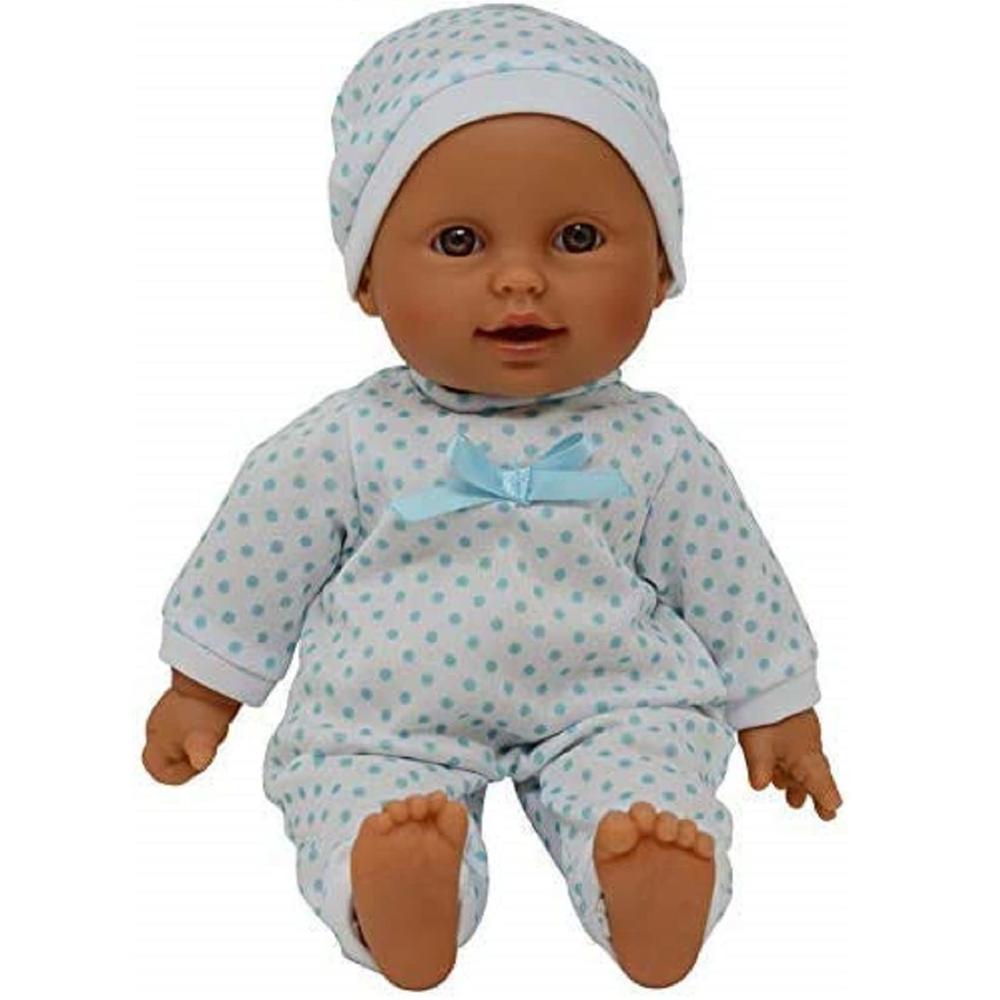 The New York Doll Collection 11 inch Soft Body Hispanic Newborn Baby Doll in Gift Box - Doll Pacifier Included