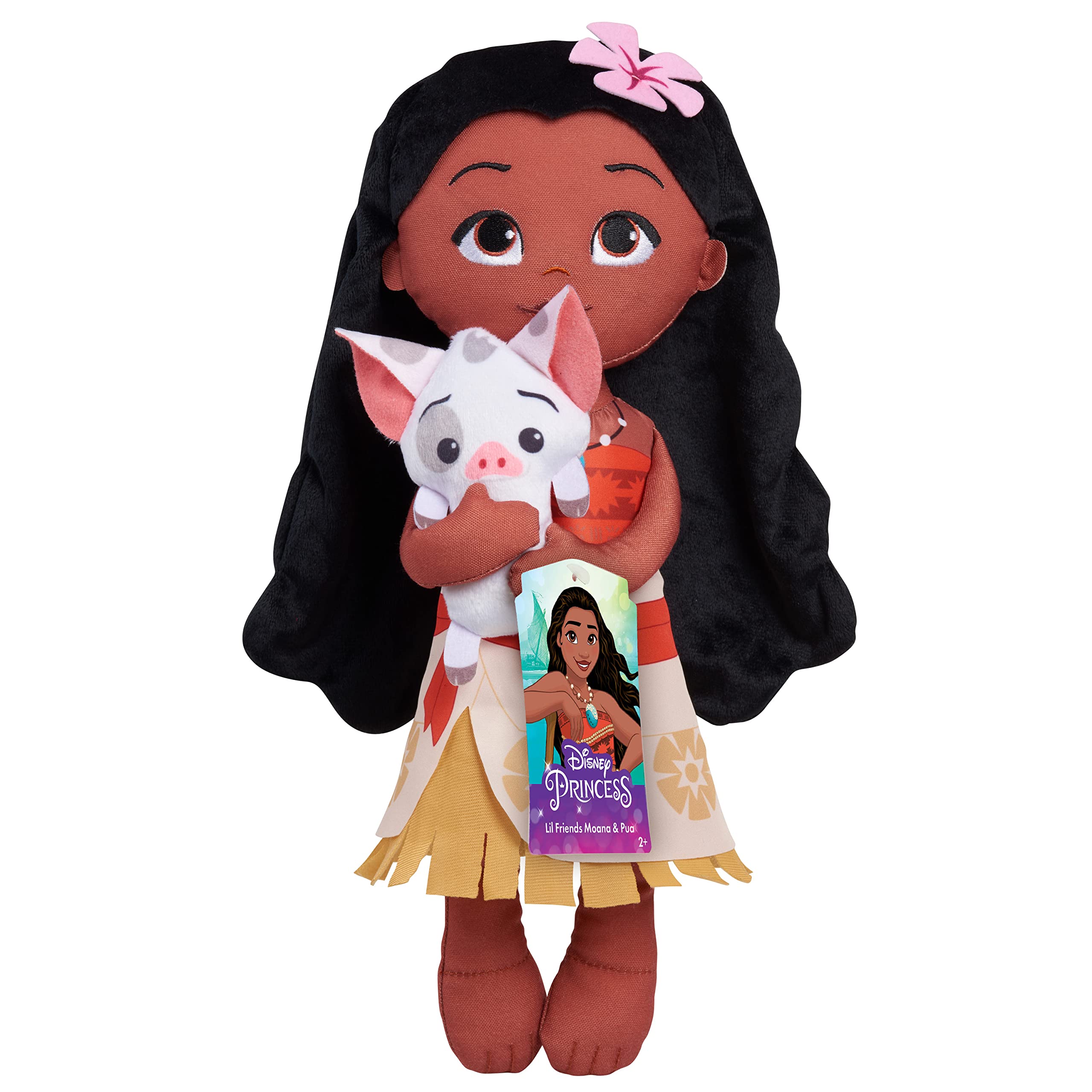 Disney Princess Lil' Friends Plushie Moana Pua 14-inch Plushie