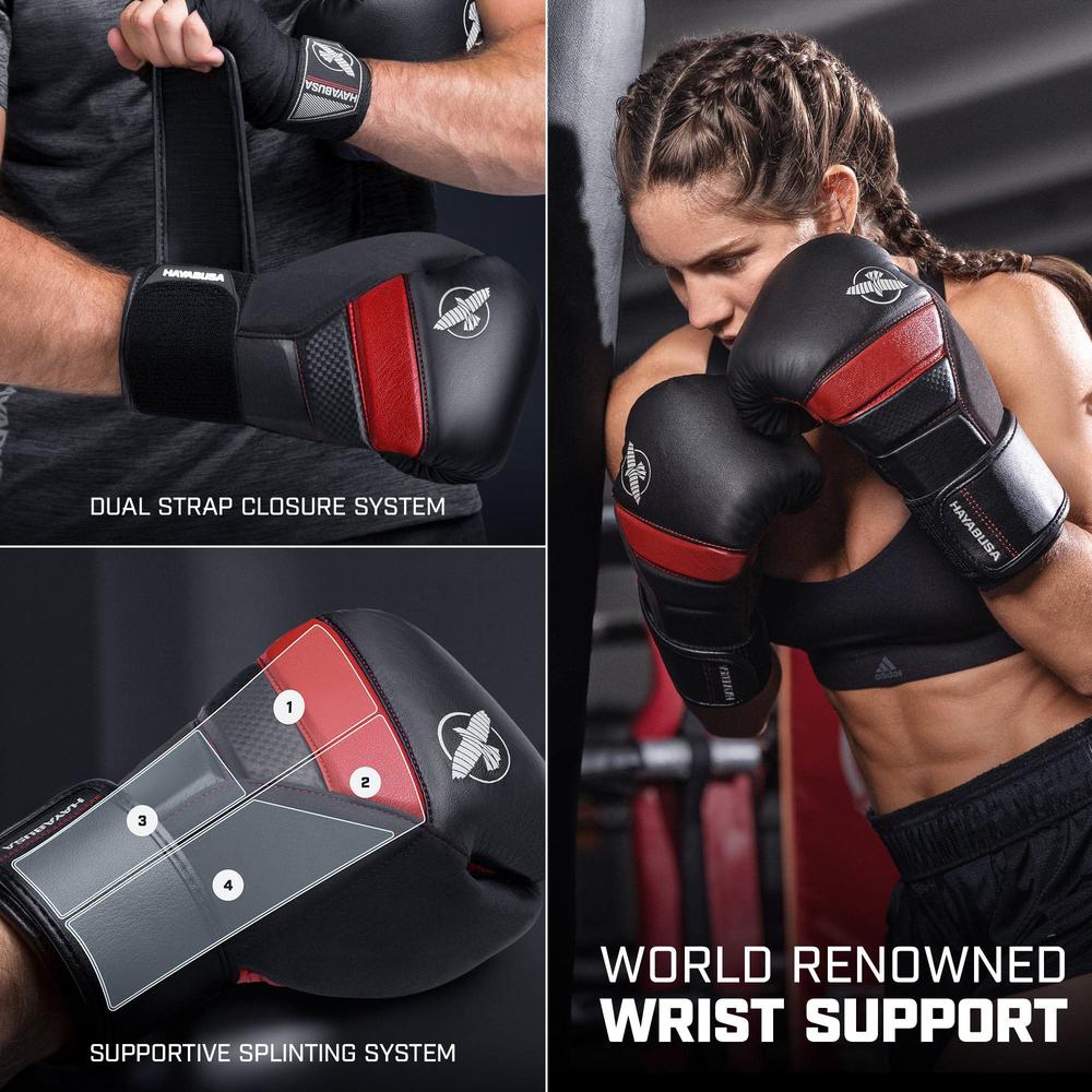 Hayabusa T3 Boxing Gloves for Men and Women Wrist and Knuckle ...