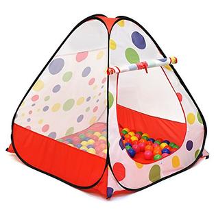 Kiddey Kids Ball Pit Pop up Play Tent, Playhouse Tent for Boys