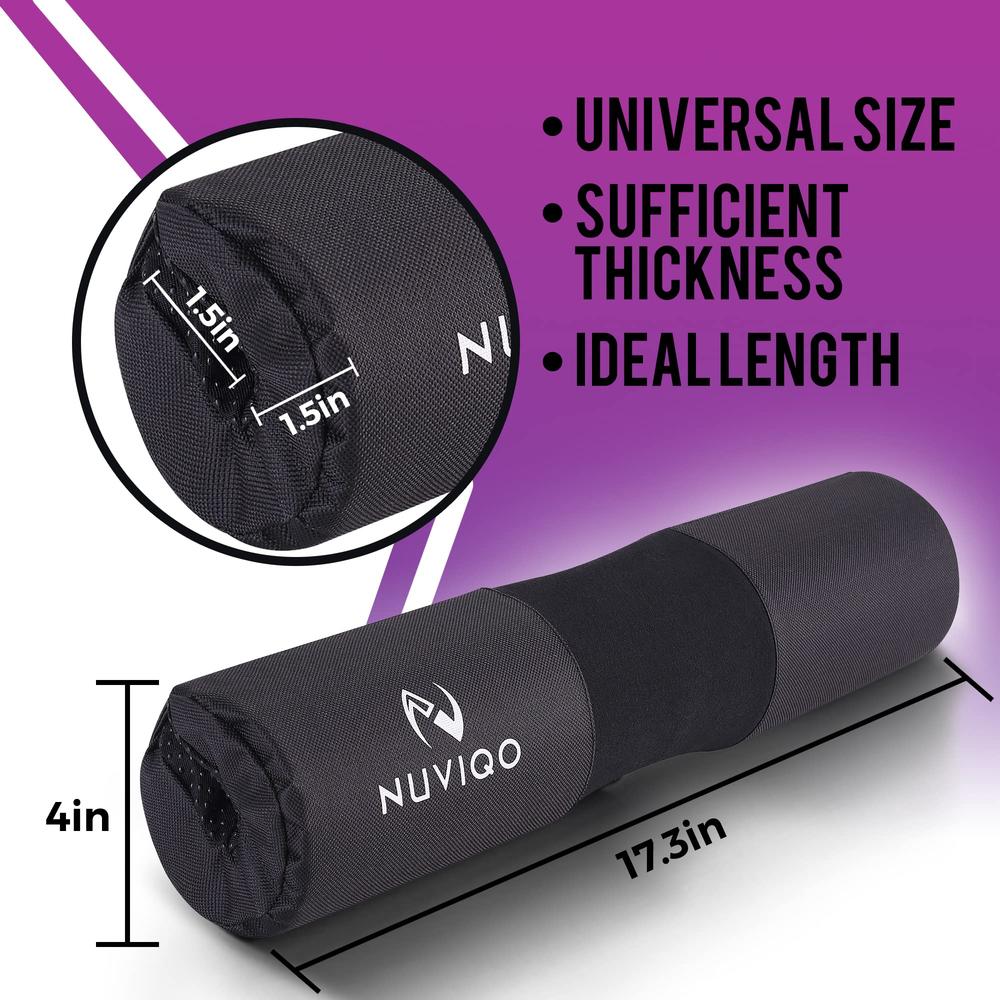 Barbell Pad Squat Pad For Lunges And Squats - Hip Thrust Pad For
