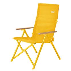 Coleman 2195980 Ray Chair, Yellow (Amazon Exclusive Color), 3 Levels of Reclining, Foldable, High Back