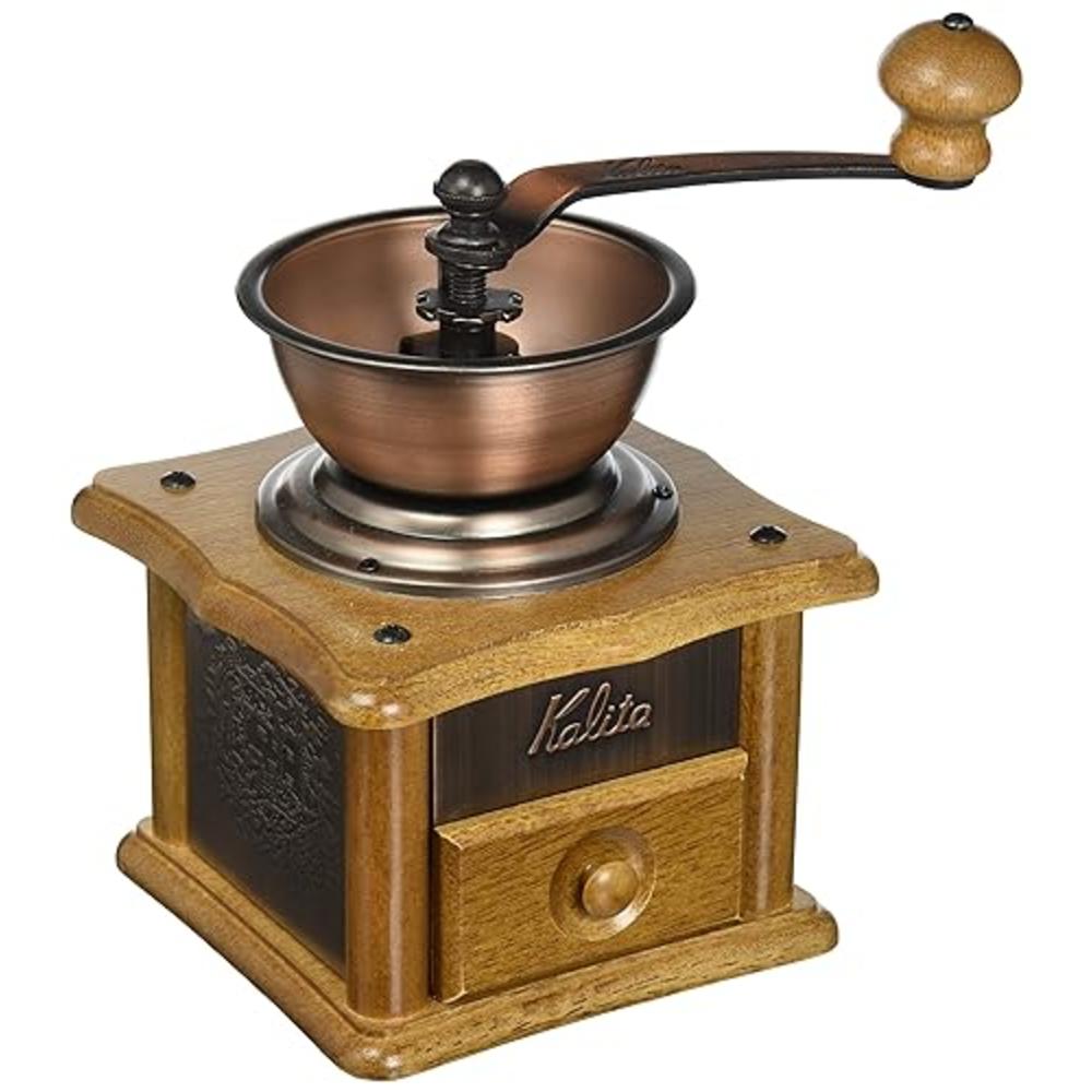 Kalita Copper Plate Mill Hand Coffee Grinder AC-1 by Kalita (Carita)