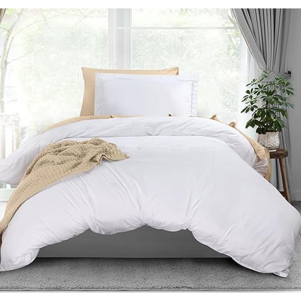 Utopia Bedding Duvet cover Twin Size Set - 1 Duvet cover with 1 Pillow Sham - 2 Pieces comforter cover with Zipper closure - Ult