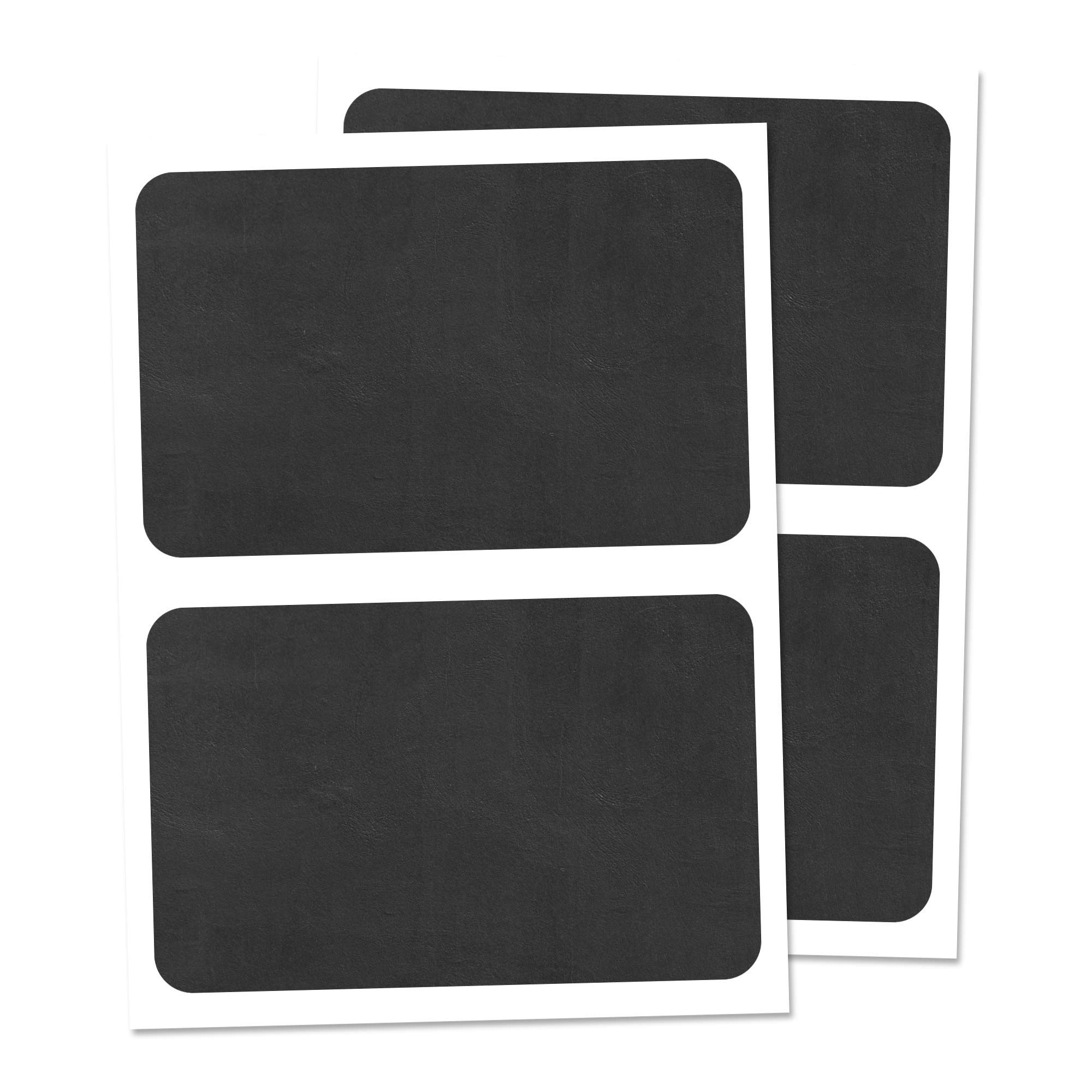TownStix 50-Pack, Chalkboard Labels Stickers, Erasable and Reusable -  Rectangle, 6 x 4