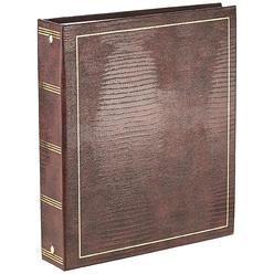 Pioneer Photo Albums Magnetic Self-Stick 3-Ring Photo Album 100 Pages (50 Sheets), Brown
