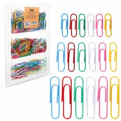 Mr Pen Mr. Pen- Colored Paper Clips, 450 Pack, Paper Clips Assorted Sizes, Paper Clips, Clip, Paperclips, Paper Clip, Paper Clips Assor
