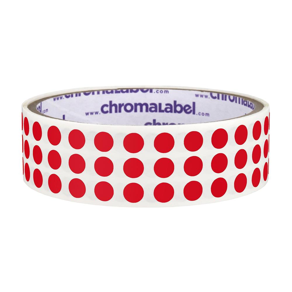 ChromaLabel 0 25 Inch Round Label Permanent Color Code Dot Stickers ChromaLabel 0 25 Inch Round Label Permanent Color Code Dot Stickers