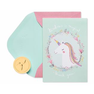 5851287 Papyrus Unicorn Thank You Cards with Envelopes, Kindness is Magical  (14-Count)