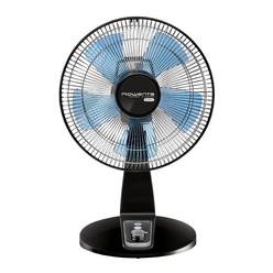 Rowenta Turbo Silence Table Fan 18 Inches Height Ultra Quiet Fan Oscillating, Portable, 4 Speeds, Manual Turn Dial, Indoor VU263