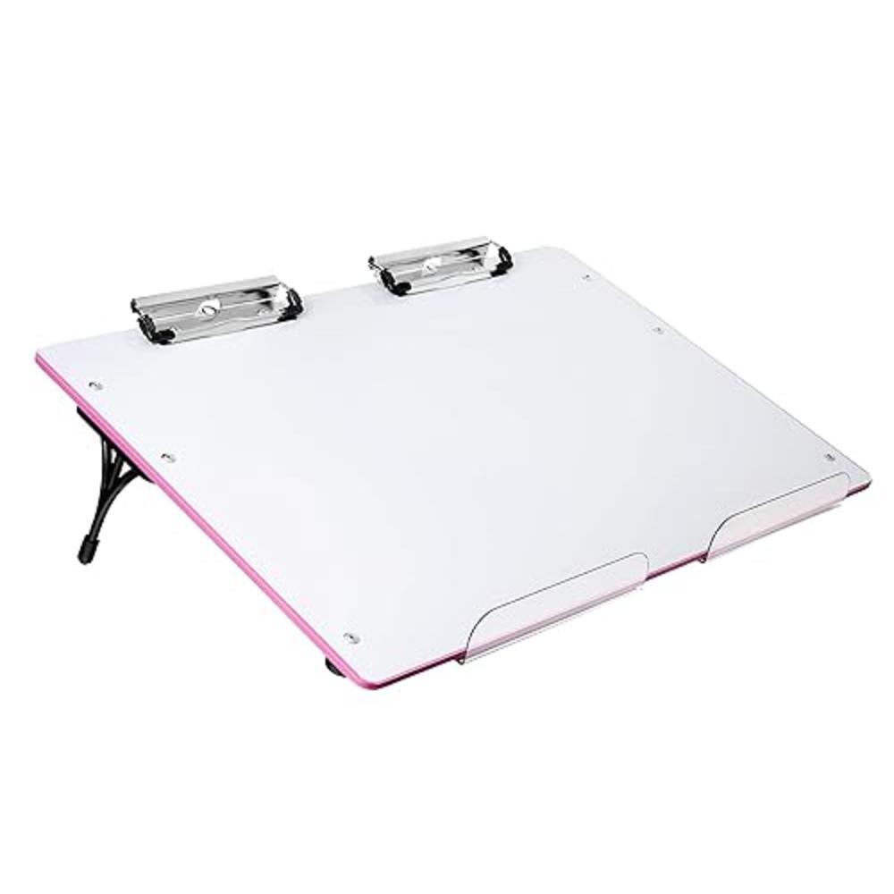 Visual Edge Slant Board - Adjustable, Portable Workstation with Magnetic WhiteBoard and 22° Working Surface for Optimal Writing 