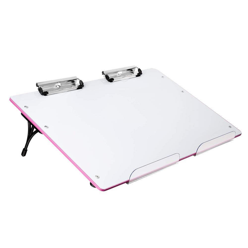 Visual Edge Slant Board - Adjustable, Portable Workstation with Magnetic WhiteBoard and 22° Working Surface for Optimal Writing 