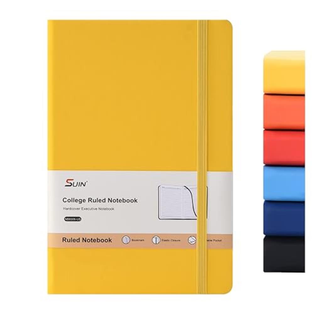 Newspaper Notebook SUIN Hardcover-Journal-Notebooks, A5 Lined Journals Notebook for ...