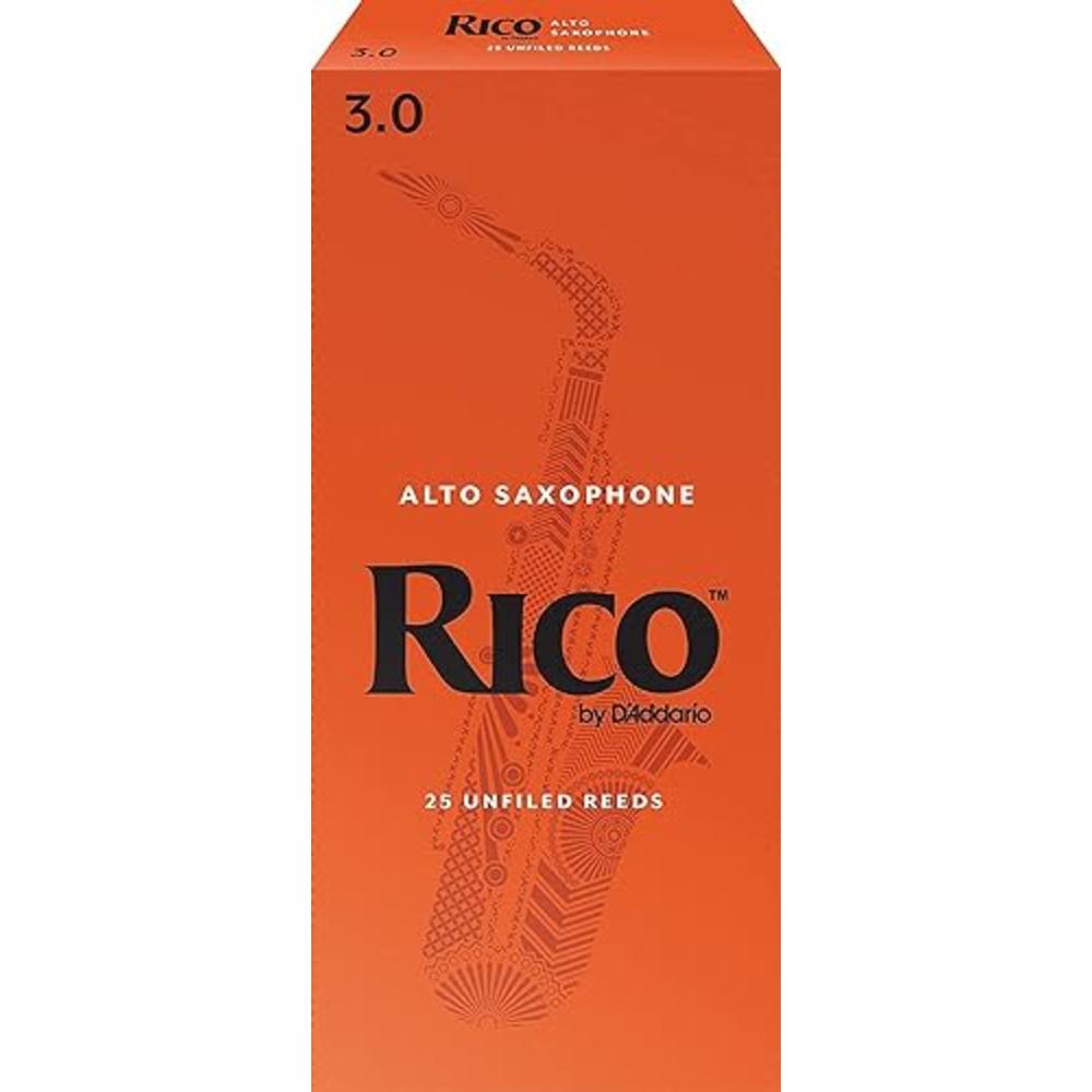DAAddario Woodwinds D’Addario Woodwinds Saxophone Reeds - Reeds for Alto Saxophone - Thinner Vamp Cut for Ease of Play, Traditional Blank for Clear 