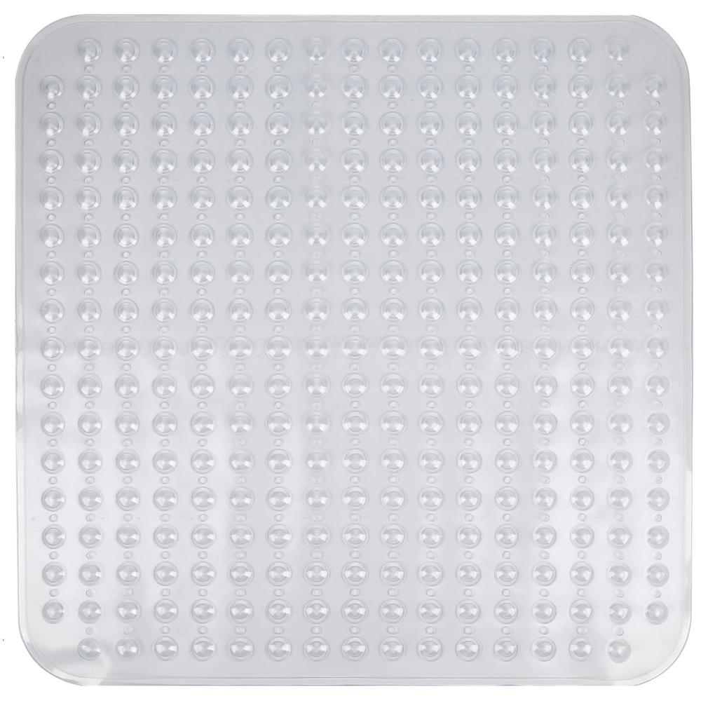 ENKOSI Extra Large Square Non Slip Shower Mat | 31 x 31-inch XL Shower Mats for Showers Anti Slip - Square Shower Stall Mat for 