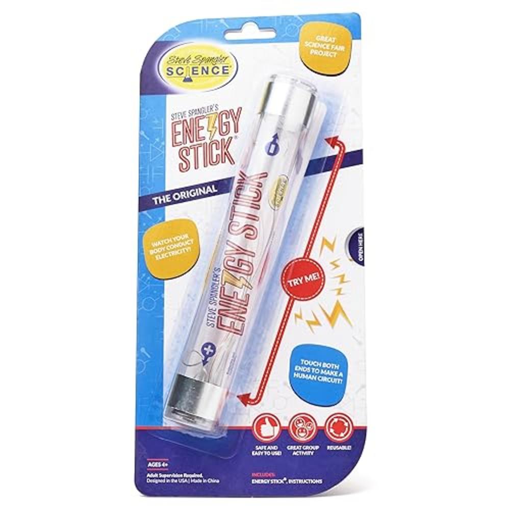 Steve Spangler Science Energy Stick - Fun Science Kits for Kids to Learn About Conductors of Electricity, Safe, Hands-On STEM Le