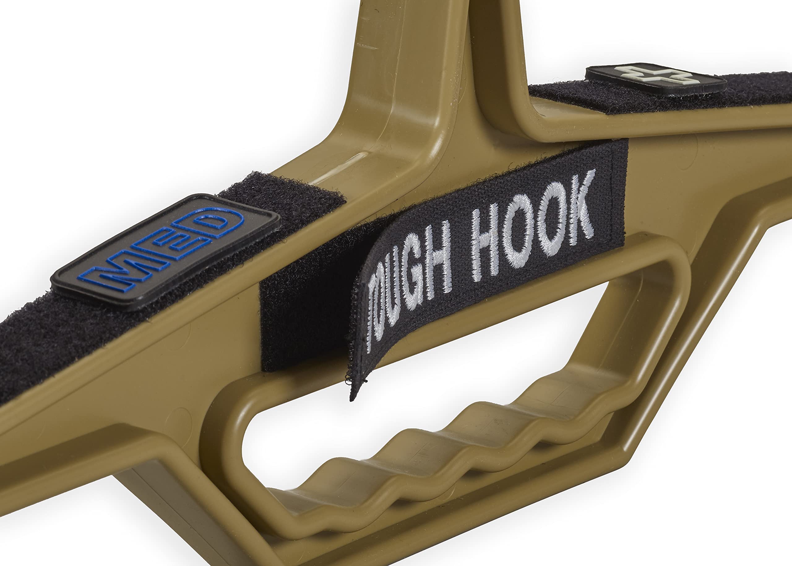 TOUGH HOOK Original Tough Hook Hanger GEN2 | ID MAX Heavy Duty Hanger | Loop ID Strips for Custom Identification Labels in Employee & Duty 